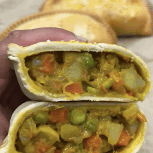 Curry Veggie Pastie