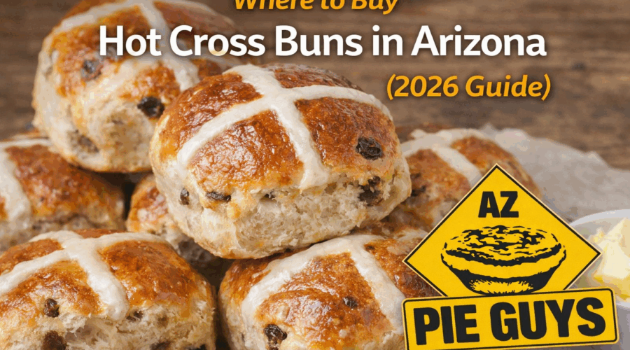 Authentic hot cross buns available in Arizona from AZ Pie Guys
